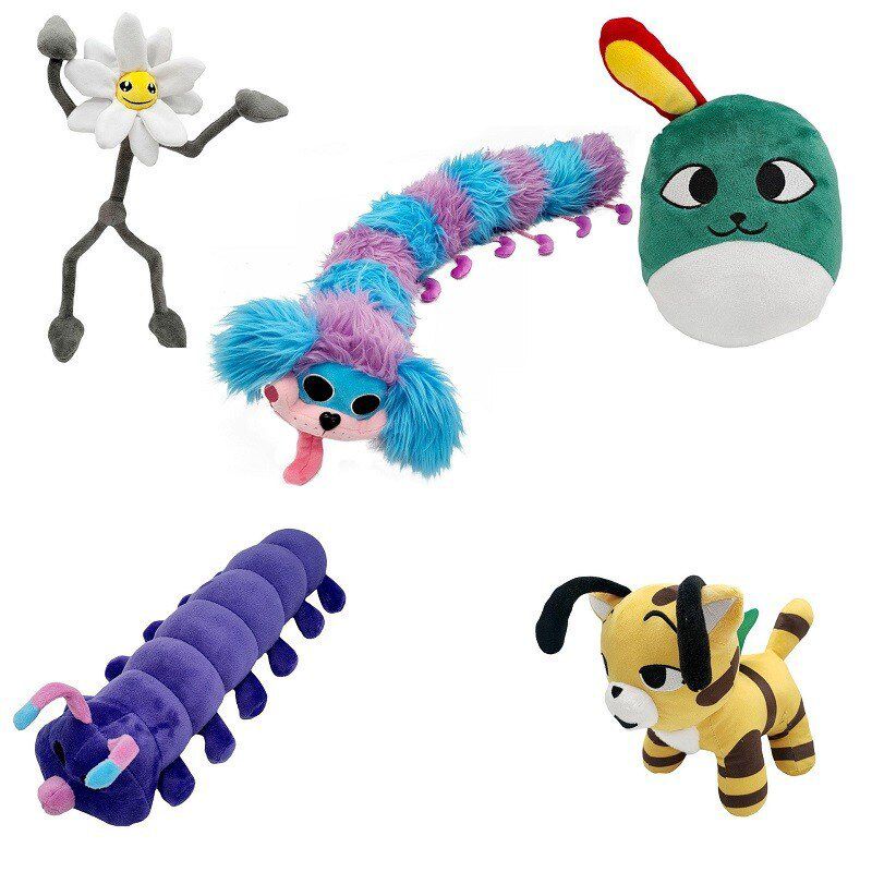 Poppy Playtime Game toy Peripherals Green Tuantuan Cute Plush 18cm kid gift