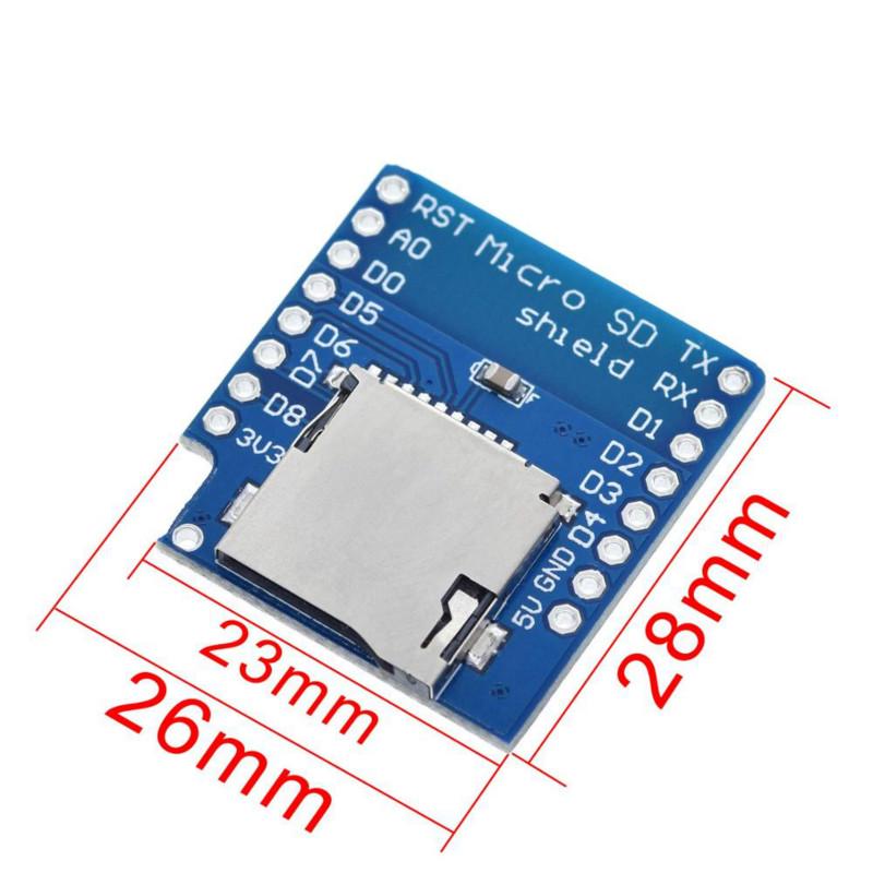 Mạch Micro Sd Shield For Wemos D1 Mini Tf Module