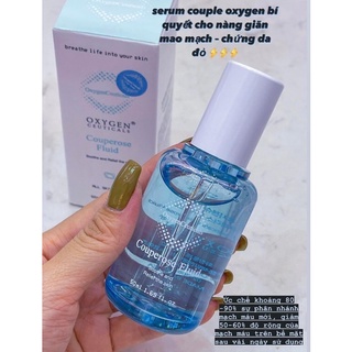 Tinh chất phục hồi da đỏ yếu giãn mao mạch tổn thương mỏng oxygen Couperose cream