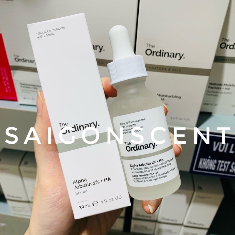 [SaigonScent] Tinh chất sáng da The Ordinary Alpha Arbutin 2% + HA ( 30mL )