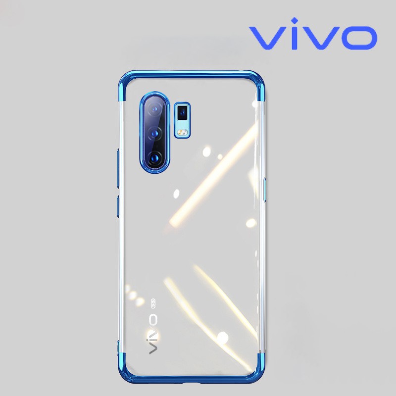 5 MÀU ỐP LƯNG MICA MÀU VIỀN SILICON VIVO V11 V20 SE Pro V11i V9 V7 Plus V5 Lite