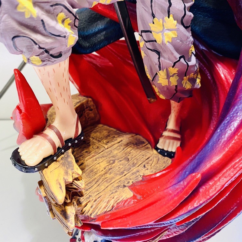 Mô Hình Tứ Hoàng Shank Tóc Đỏ Cao 40cm Trạng Thái Chiến Đấu - Figure Tượng One Piece