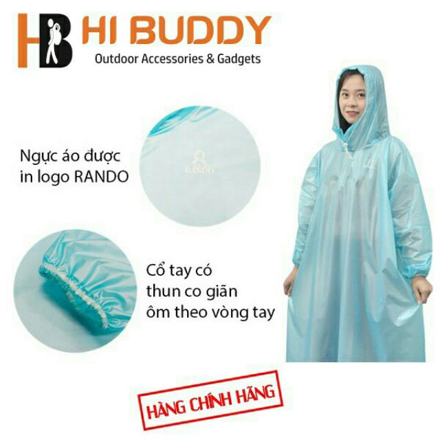 Áo mưa bít nhựa dẻo bền bỉ - đủ màu