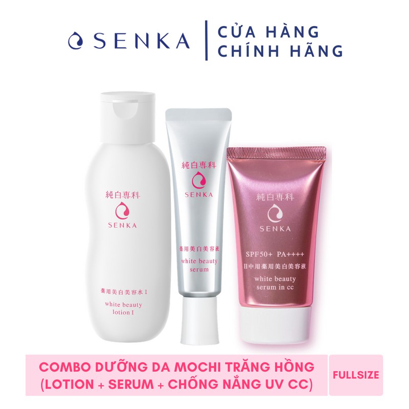 Combo dưỡng da mochi trắng hồng Senka_95260 | BigBuy360 - bigbuy360.vn