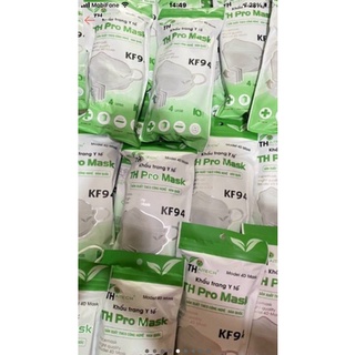 khẩu trang 4D KF94 kháng khuẩn -Túi 10 cái