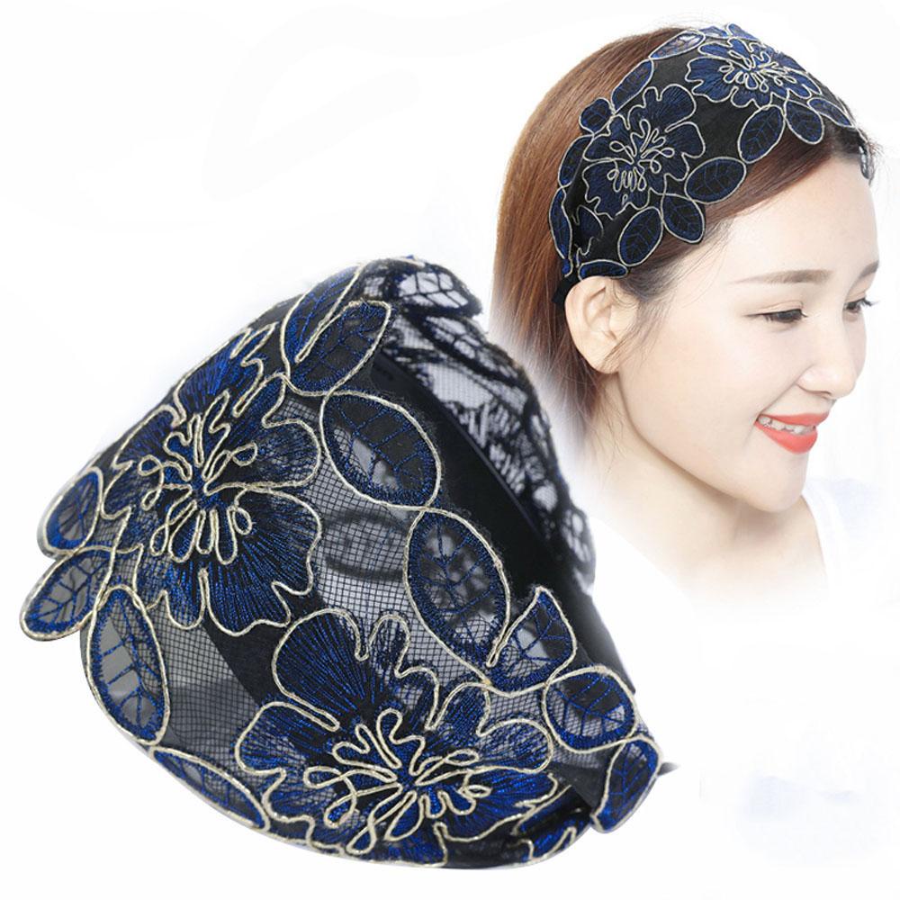 LILYES Băng Đô Cài Tóc Bằng Lụa Chống Trượt In Họa Tiết Hoa Thời Trang Mùa Hè Cho Nữ
