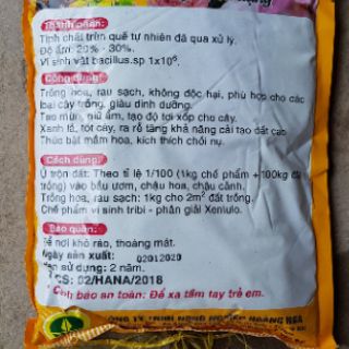 2kg Phân trùn quế( siêu hoa và cây cảnh)