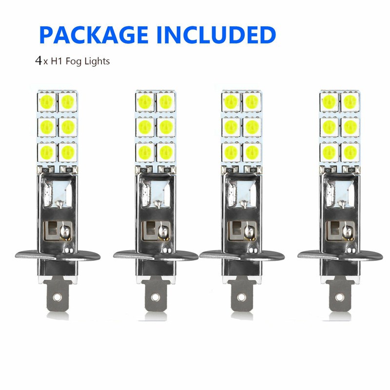 High Quality 4PCS H1 6000K Super White 80W LED Headlight Bulbs Kit Fog Light VNGB