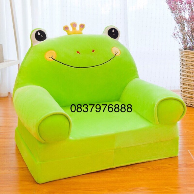 Ghế sofa nhung cho bé