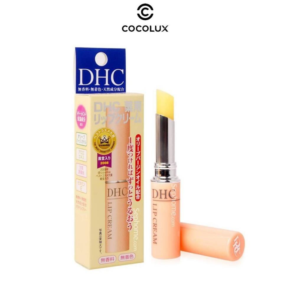 Son Dưỡng DHC Không Màu Giảm Thâm Môi Lip Cream - [COCOLUX]