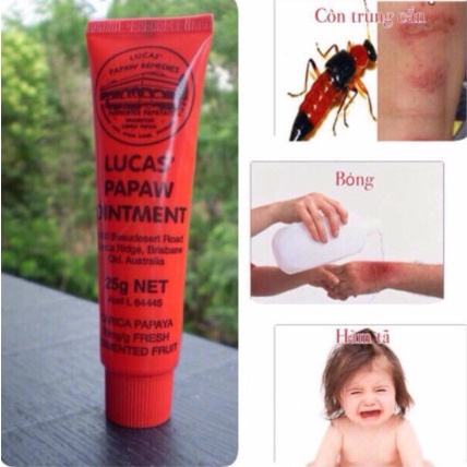Kem đu đủ đa năng Lucas’ Papaw Ointment 25gr