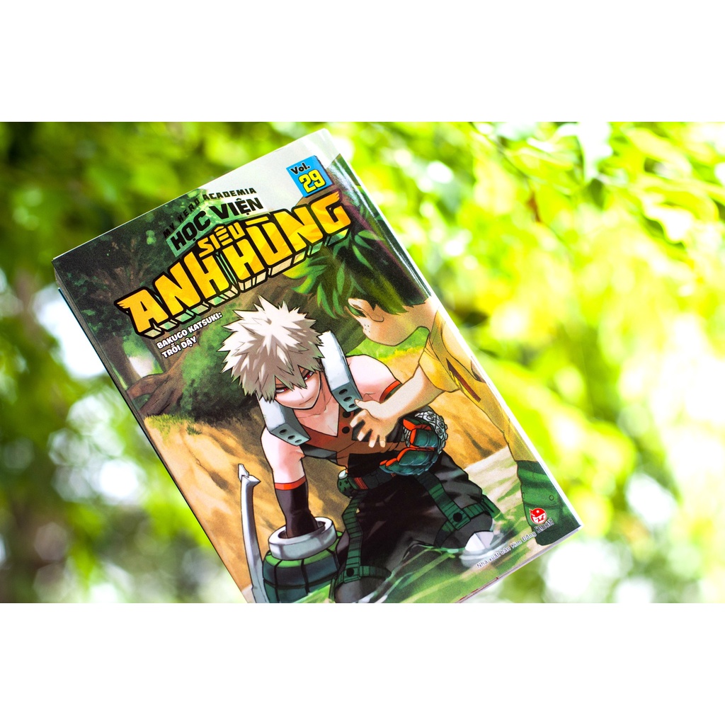 Truyện tranh Học viện siêu anh hùng tập 29 - Bakugo Katsuki: Trỗi Dậy Tặng Kèm Bookmark Pro Hero