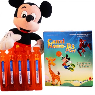 Canxi Nano D3 plus Hộp 20 ống