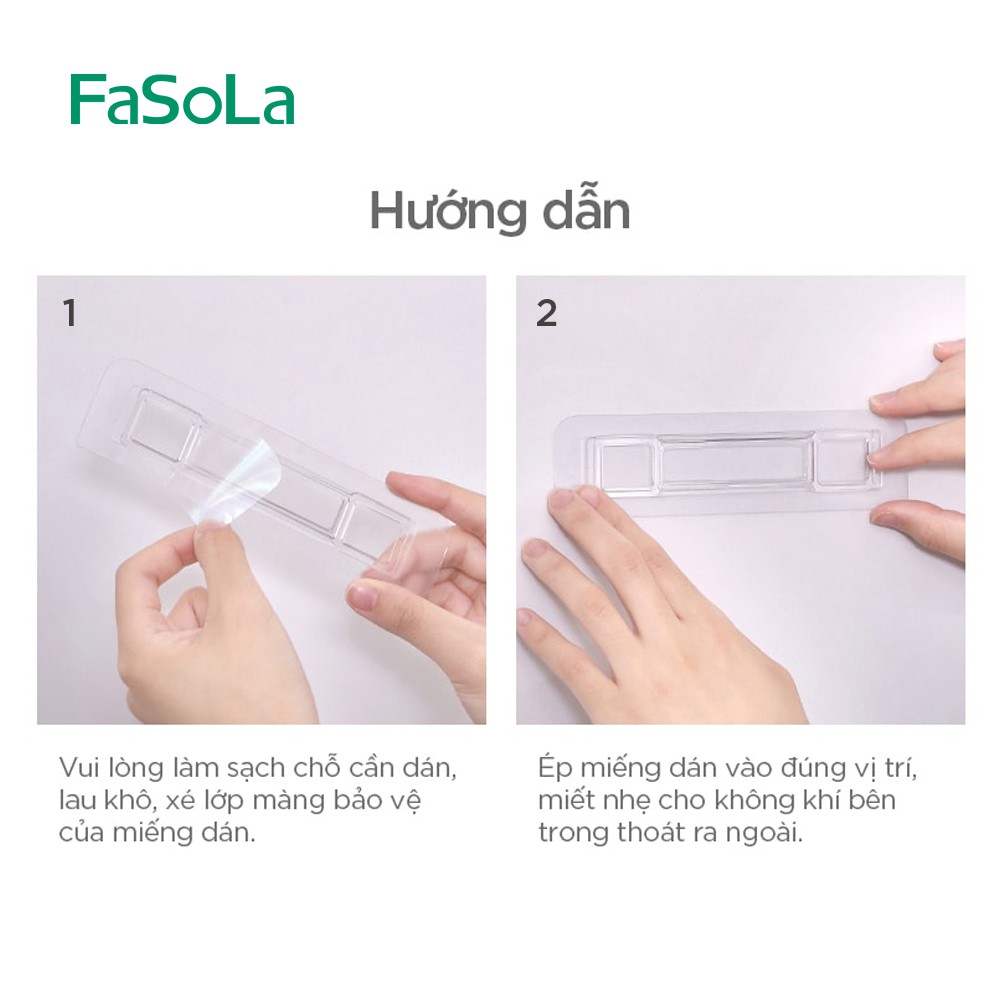 Kệ treo tường nhà tắm có quai treo chịu lực FASOLA FSLQJ-0177