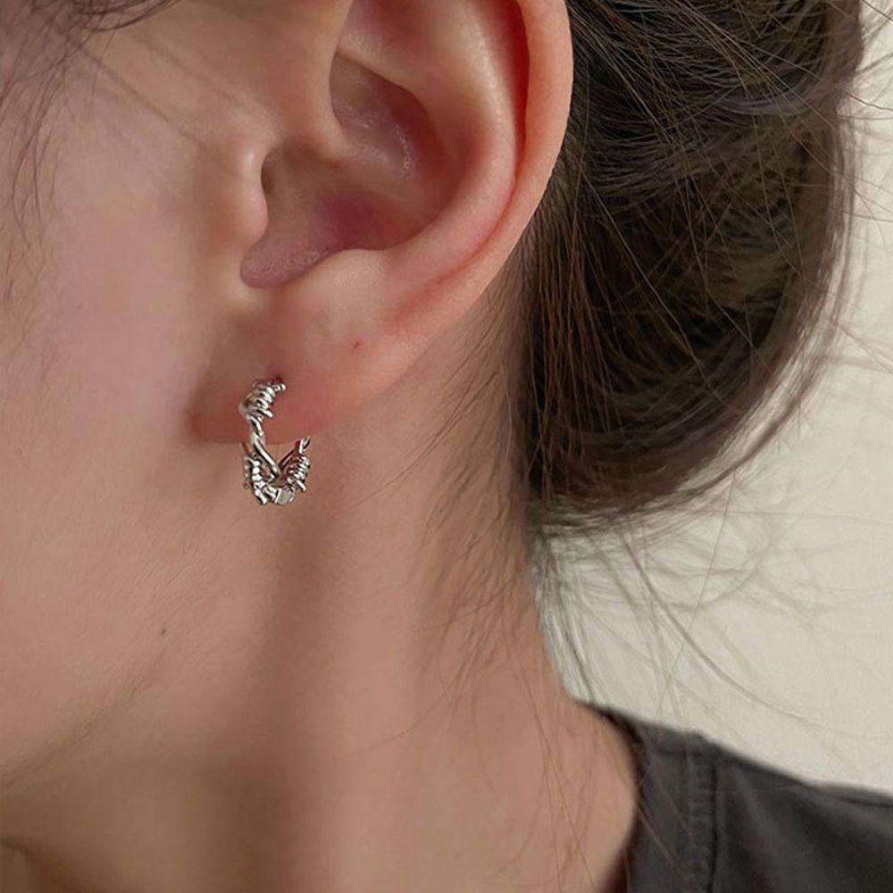 Bông Tai Bằng Đồng Phong Cách Thời Trang Đường Phố Dành Cho Nữ