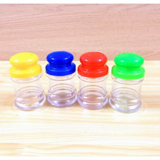 HỦ NHỰA CỨNG ĐỰNG TĂM HOẶC GIA VỊ MỸ LUÂN NHIỀU MÀU