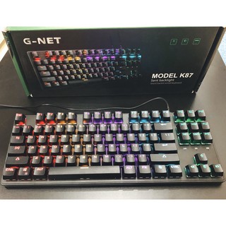 BÀN PHÍM CƠ GNET K87 SIZE MINI Blue Switch