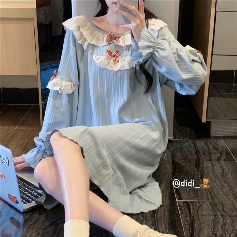 Đầm ngủ công chúa 2 màu