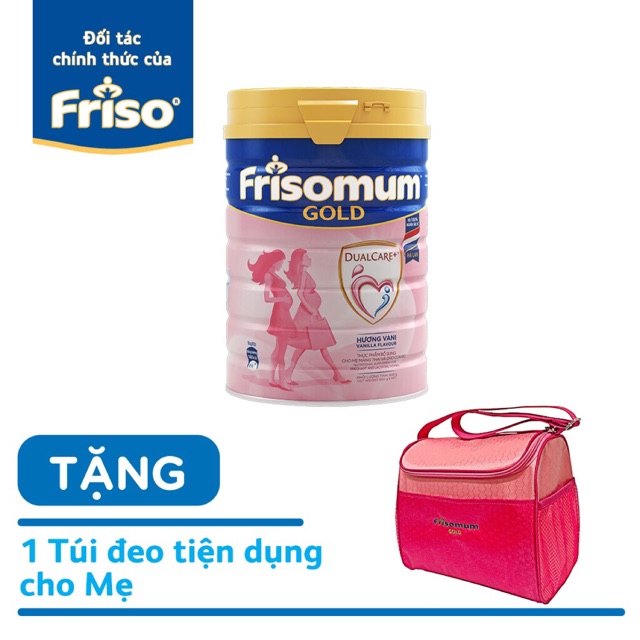 (HCM) Sữa Bột Friso Gold Mum 900g (Vani/Cam)