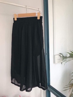 Quần culottes voan