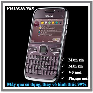 [Mã ELMS5 giảm 7% đơn 300K] Điện Thoại Nokia E72 Wifi 3G Bảo Hành 12 Tháng [tặng dây đeo ]