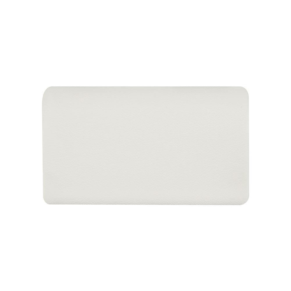 HomeBase HLS Gối sức khỏe kèm vỏ gối bằng cao su êm ái LITTLE W47xD28xH10 Cm màu trắng