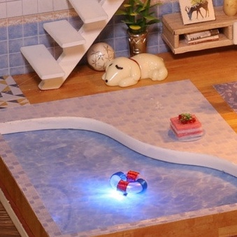 Nhà mô hình tự lắp ráp DIY - Great house M016B