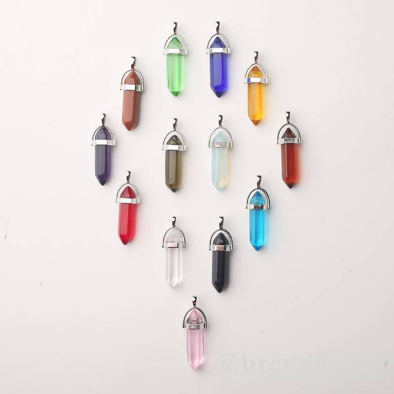 Vòng cổ Mặt Đá Thạch Anh Tự Nhiên