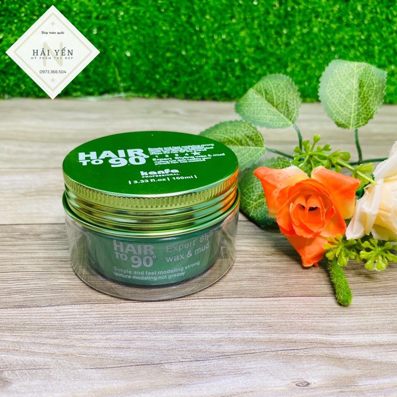 Wax-Sáp vuốt tóc giữ nếp Kanfa Hair cho nam/nữ 100ml