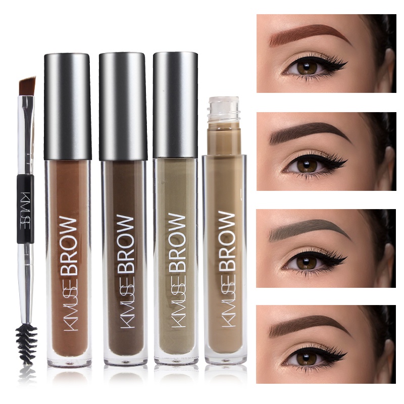 Kimuse Eye Eyebrow Gel Perfect Eyebrows Black Brown Tinted DIRE