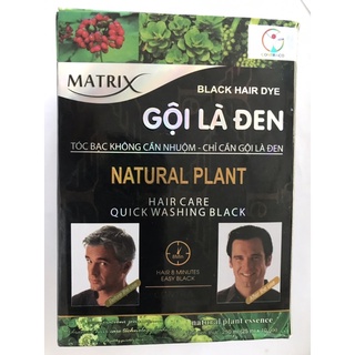 Dầu gội đen tóc gội là đen matrix - gói 25ml