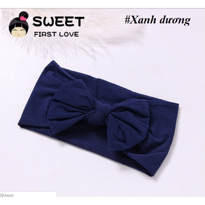 TURBAN BẢN NHỎ COTTON MỊN DÀNH CHO BÉ GÁI 0-5 Tuổi