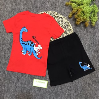 Bộ cộc tay bé trai, đồ bộ bé trai xuất xịn (7-20kg) (Hình thật)