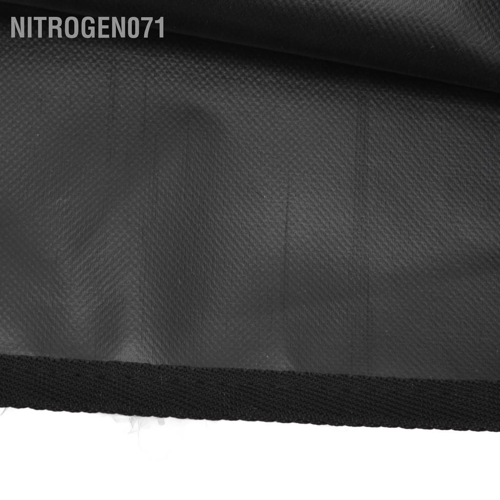 Nitrogen071 Gấp để bàn Túi lưu trữ Sponge Interlayer Không thấm nước Vải Oxford Đen đựng đa chức năng ngoài trời cho chuyến dã ngoại