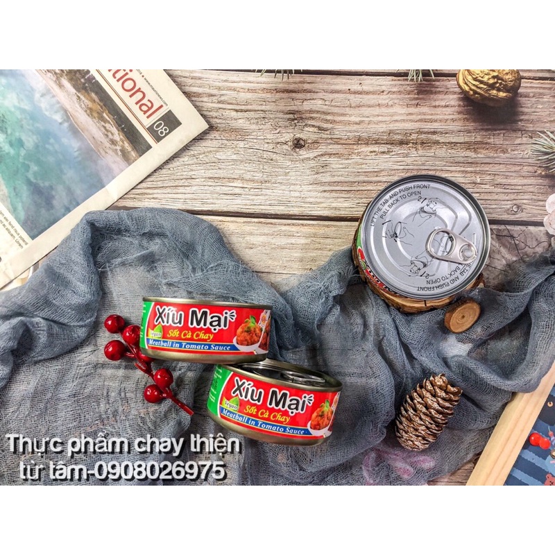 “Xíu Mại Sốt Cà Chay Âu Lạc” Thực Phẩm Chay Ăn Liền