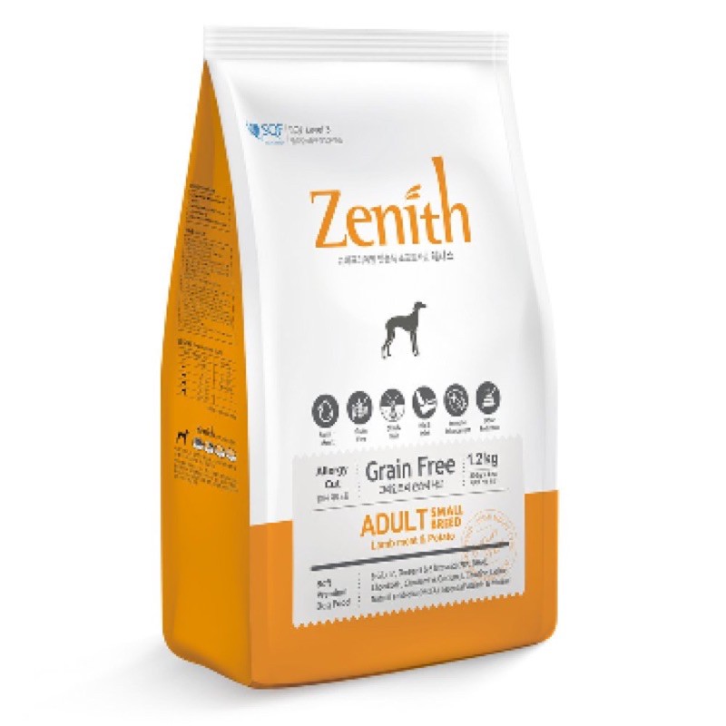 Thức ăn hạt mềm Zenith dành cho chó lớn 1,2kg(300gx4 gói)