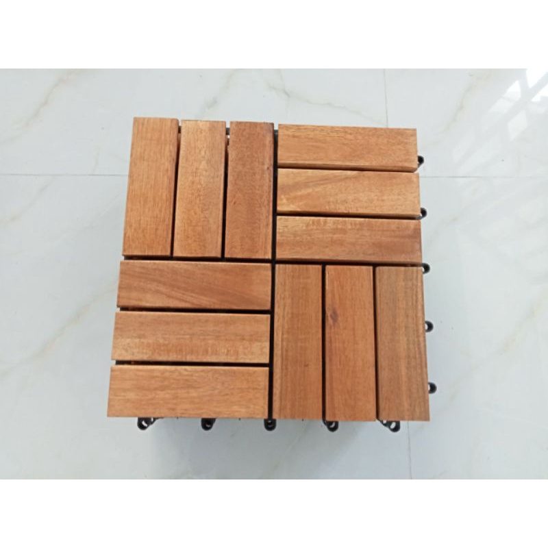 Ván sàn gỗ 12 NAN ngoài trời màu nâu chocolate ,lót ban công, sân vườn, spa, hồ bơi.HÀNG CHẤT LƯỢNG-