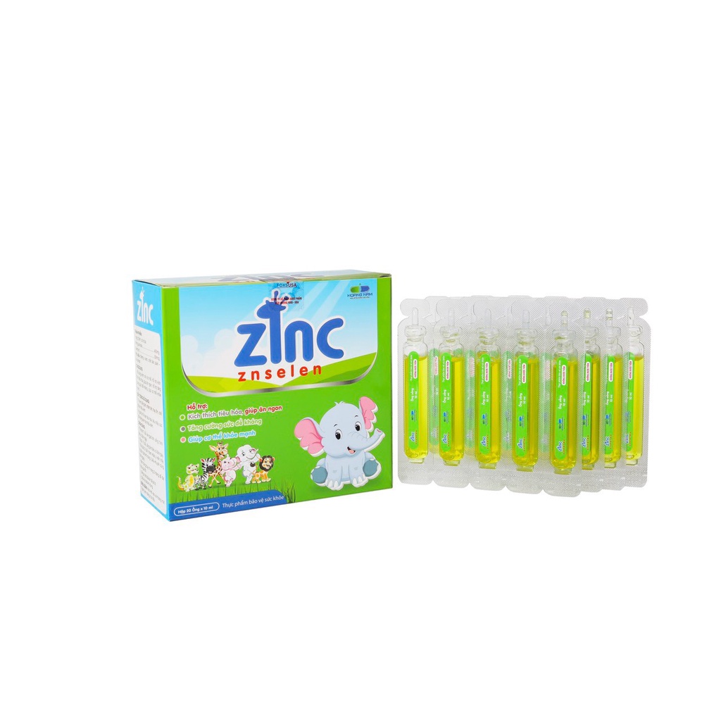 Siro Cho Bé Biếng Ăn Zinc Znselen Bổ Sung Kẽm, Giúp Trẻ Ăn Ngon, Cải Thiện Biếng Ăn, Tăng Sức Đề Kháng, Tiêu Hóa Tốt