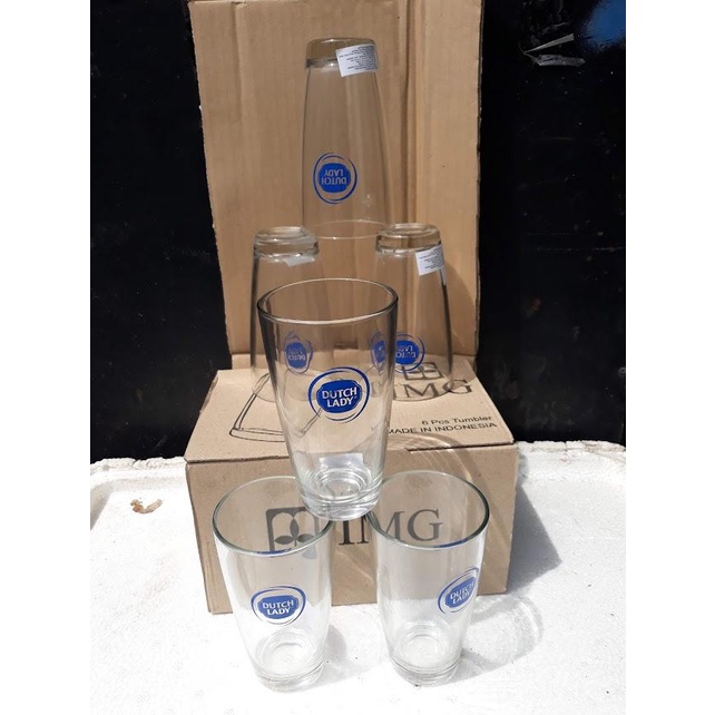 Combo 6 ly thủy tinh cao cấp 350ml