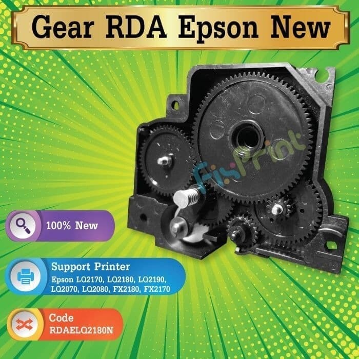 Bánh Răng Rda Epson Lq2180 Lq2170 Lq2190 Lq2070 Lq2080 Fx2180 Fpts3460 Chất Lượng Cao