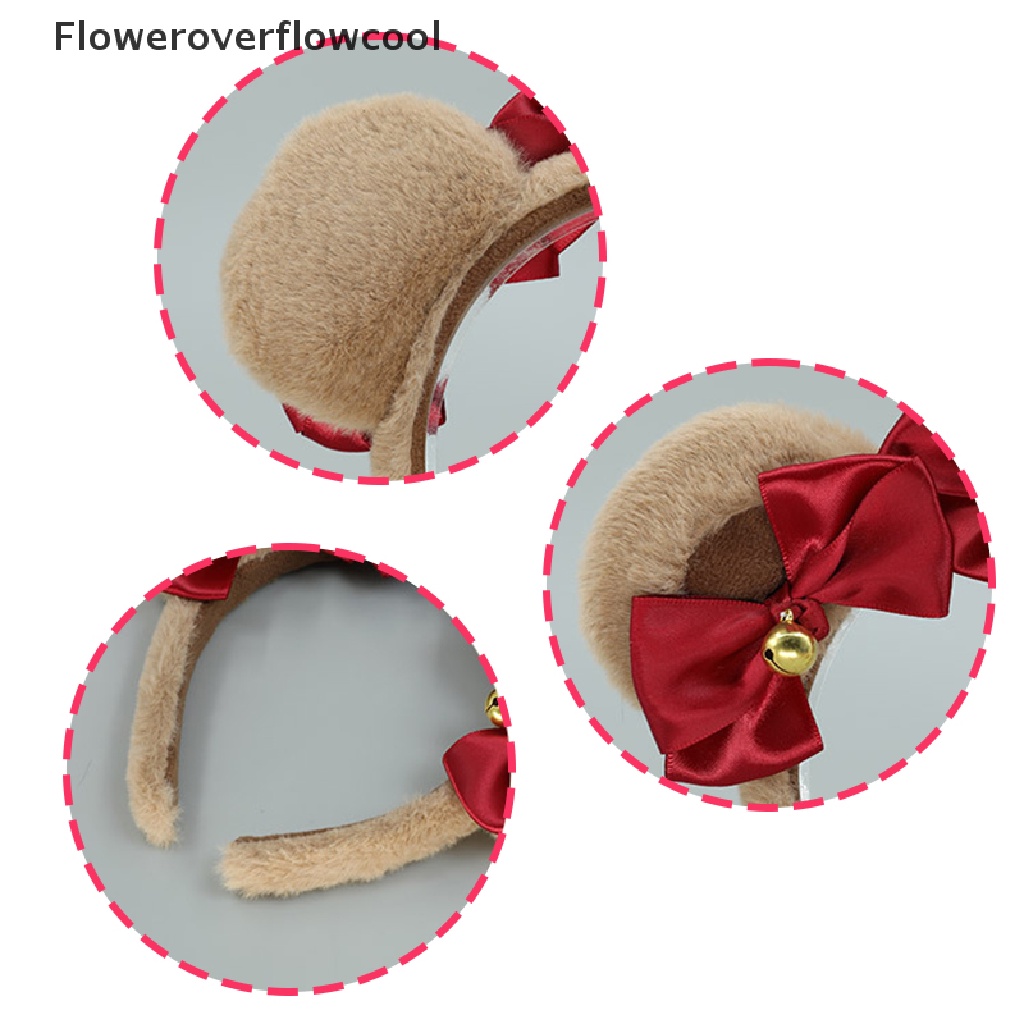 Băng Đô Tai Gấu Bông Hóa Trang Lolita