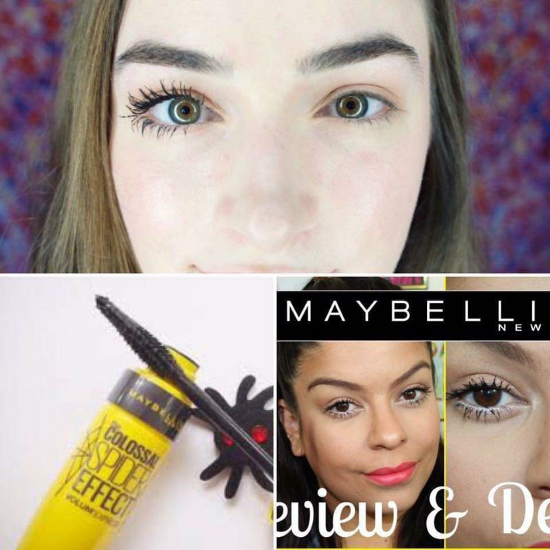 Mascara Maybelline The Colossal Spider Effect Chuốt dày và dài mi