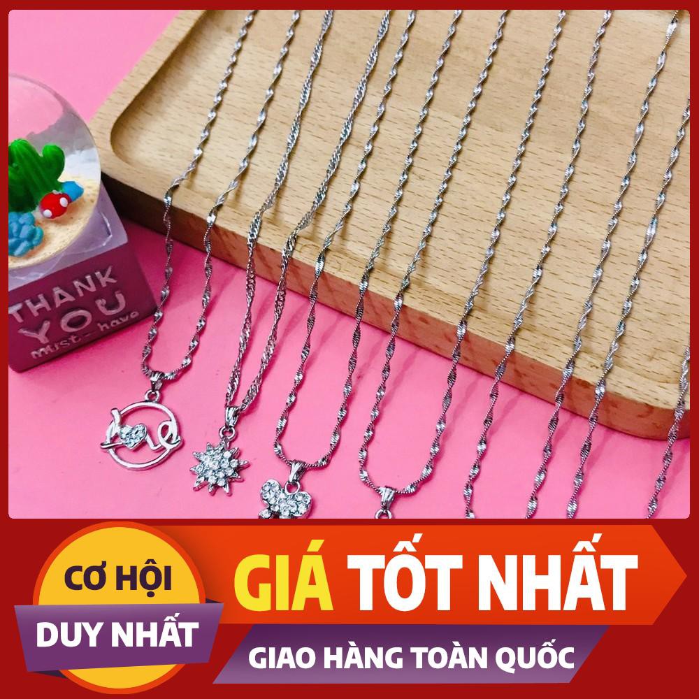 Dây Chuyền Nữ inox Ảnh Thật Shop Chụp