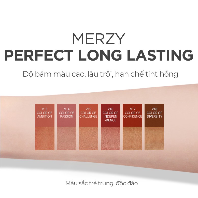 Son kem lì Merzy The First Velvet Tint 4,5g | Thế Giới Skin Care