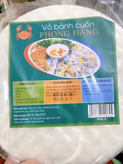 Vỏ bánh cuốn Phong Đăng