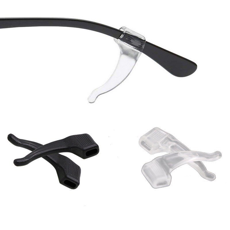 Miếng Đệm Silicon Giữ Kính Chống Trượt  - Êm Tai - 1 Cặp 2 Miếng