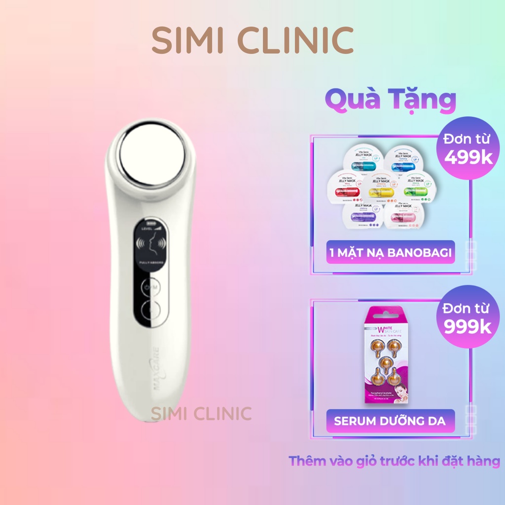 Máy điện di đẩy tinh chất MAXCARE MAX888 massage ion nâng cơ mặt tẩy trang dưỡng da chống lão hoá mát xa matxa