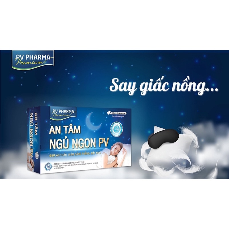 ✅ An Tâm Ngủ Ngon PV giúp an thần, giảm căng thẳng, mất ngủ