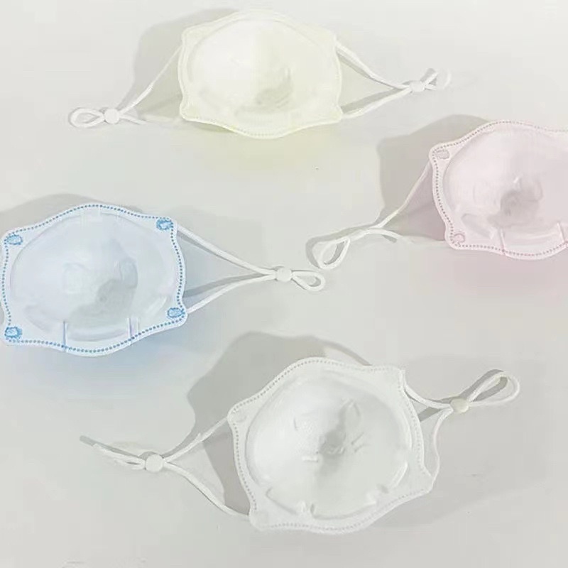 Hộp 6 chiếc khẩu trang cao cấp em bé, khẩu trang trẻ em 0-3 tuổi hình thú | BigBuy360 - bigbuy360.vn