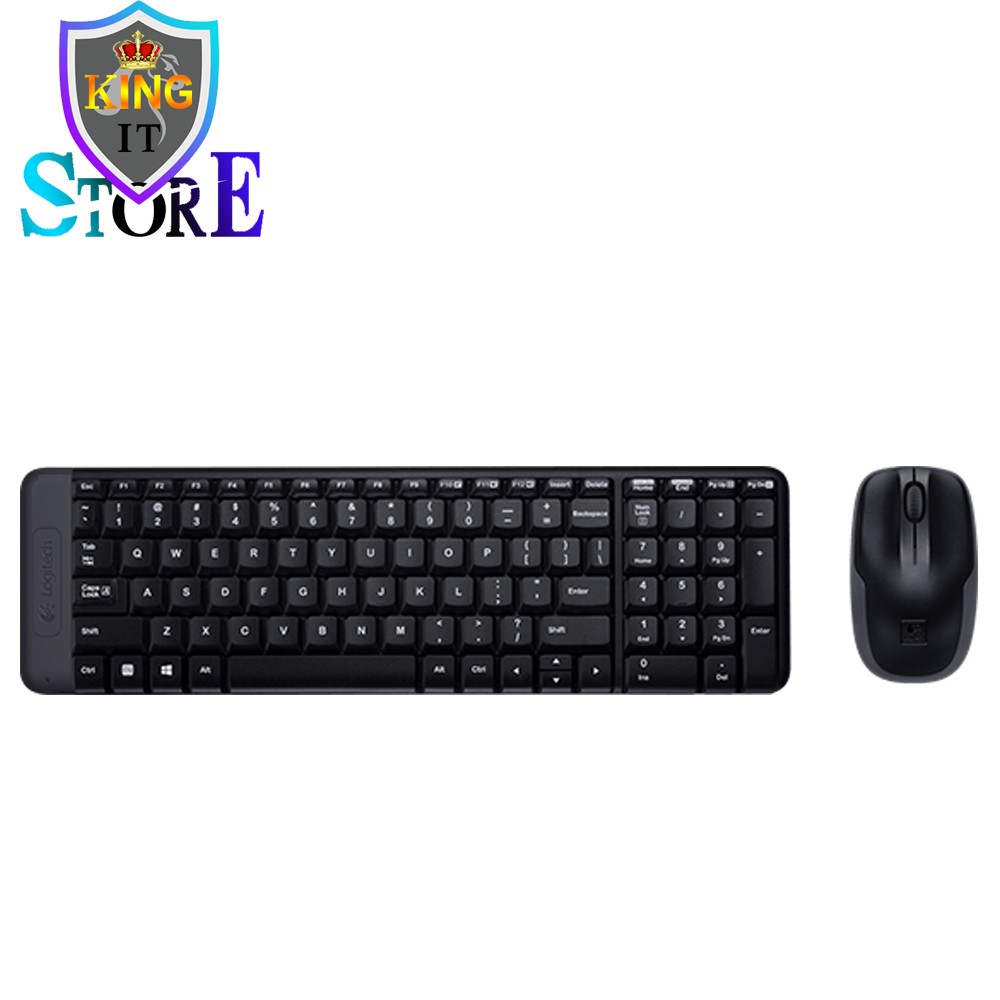 Bộ phím chuột không dây Logitech MK220 chính hãng DGW phân phối